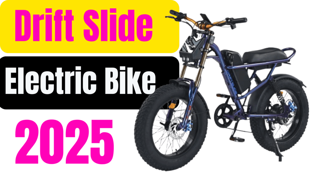 Drift Slide Electric Bike 2025: Power, Performance, and Modern Design for Every Rider
