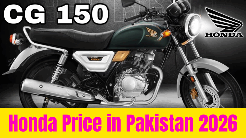 Honda CG150 Price in Pakistan 2026 – Specs, Features & New Updates